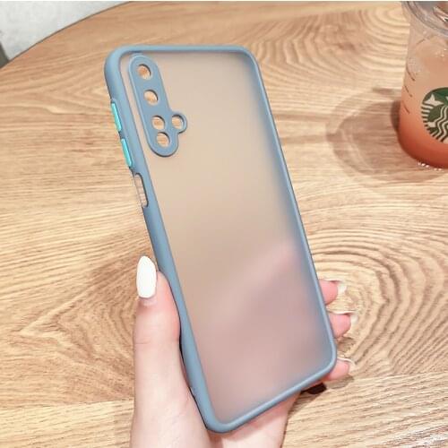 Soft TPU Cases For Huawei Honor 20 Shockproof Simple Candy Colors Full Phone Back Cover For Honor 20 Silicone Cartoon Plain Case
