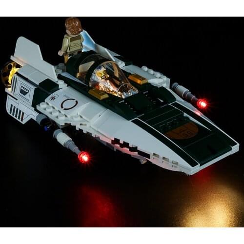 Led Light Kit Building Blocks Resistance A-Wing Starfighter For LEGO 75248 (Only Light Kit Included)