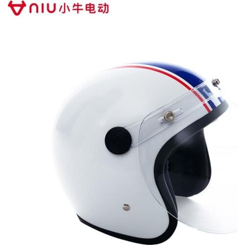 Niu Scooter Original Helmet 3/4 Open Fashion Retro Style