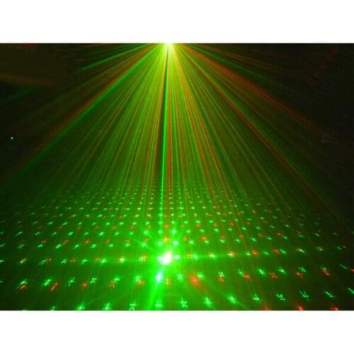 Voice control remote control Mini laser The stars Laser KTV stage show equipment Pattern lights flash bar light Projection lamp