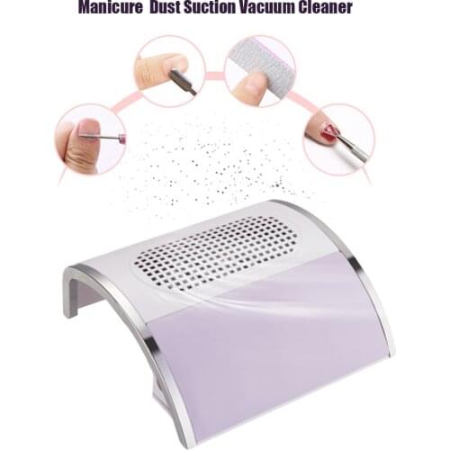 80W Nail Dust Fan Cleaner Nail Dust Vacuum Collector Manicure Machine for Nails Vacuum Cleaner Dust Collector Tools