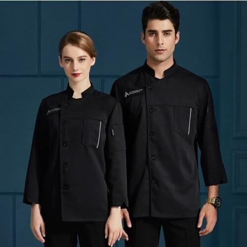 Chef Coat Catering Restaurant Food Service Cook Uniform Canteen Sushi Bakery Kitchen Cooking Jacket Hotel Men Wome Work Clothes
