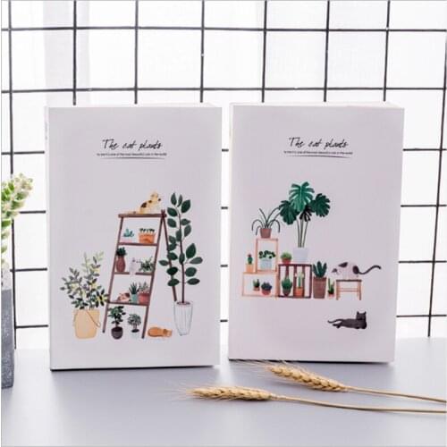 Cute Cat Notebook Paper Sketch Book Office School Supplies Gift New Blank Simple Sketchbook Diary Drawing Painting 120 Sheet