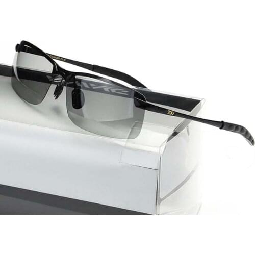 2020 New Outdoor Fishing Glasses Increase The Clear Polarizer Sunglasses Photosensitive Color Riding Men Glasses