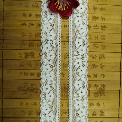 R1719 2.5cm Nigeria knitted elastic lace decoration, suitable for dress and underwear