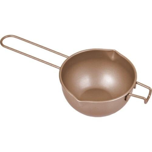 Universal Melting Pot Double Boiler Insert Rust-Proof Carbon Steel Double Spouts Boiler Pot for Chocolate LBShipping