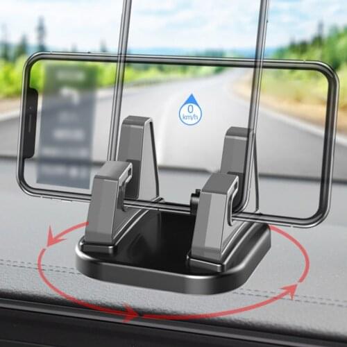 360 Degree Rotate Car Cell Phone Holder Dashboard Sticking Universal Stand Mount Bracket For Mobile Phone