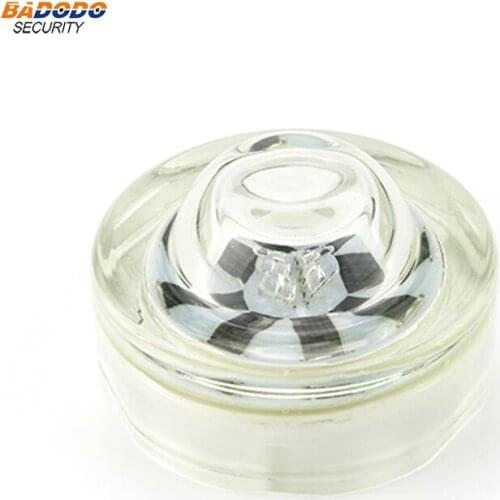 IP68 Waterproof Tempered glass shell Solar Powered LED Road Stud Light Ground Reflective Warning lamp