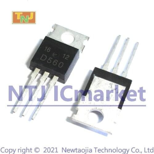 10 PCS 2SD560 TO-220 D560 SILICON NPN EPITAXIAL DARLINGTON TRANSISTOR