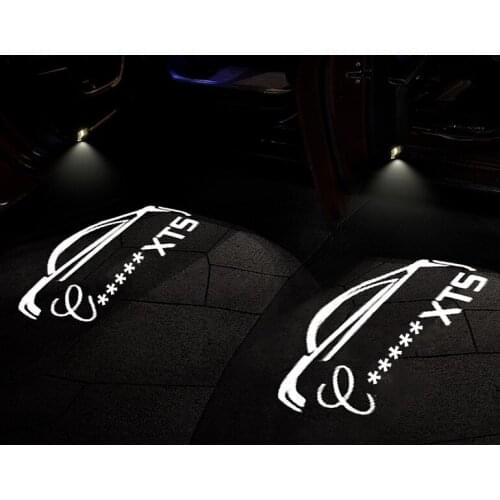 2PCS For SRX XTS ATS CT5 CT6 XT4 XT5 XT6 Logo HD Car LED Door logo light Warning Light Projector Ghost Shadow Welcome Light