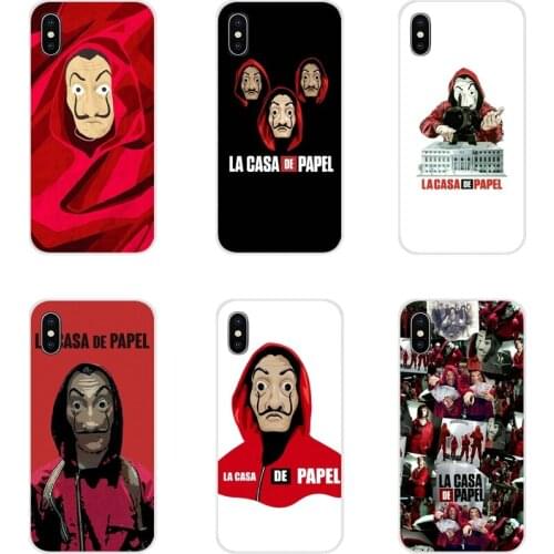 TV La Casa de papel Accessories Phone Cases Covers For Huawei Y5 Y6 Y7 Y9 Prime Pro GR3 GR5 2017 2018 2019 Y3II Y5II Y6II