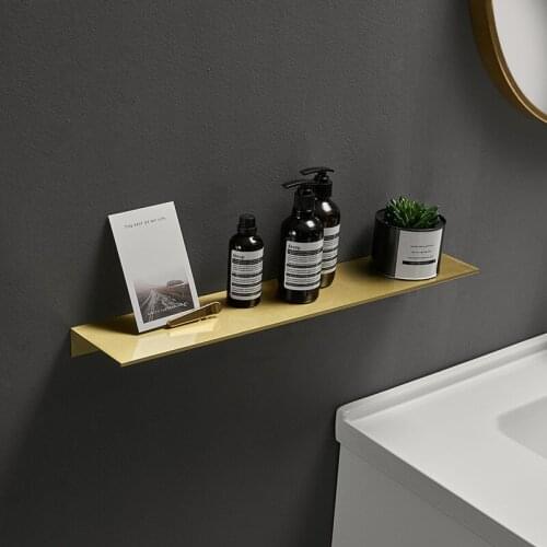 Aluminum Bathroom Shelf Soap Cosmetic Shower Shampoo Shelf Bathroom Accessories Storage Organizer Rack/Holder Wall Mounted