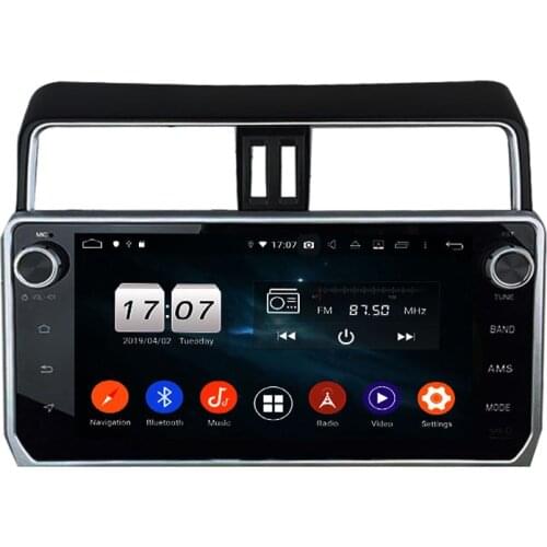 10" PX6 Car Android Radio Multimedia Player For Toyota Prado 2018 GPS Navigation Carplay DSP Head Unit Autoradio