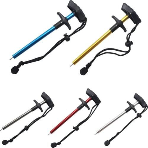 Large Hook Remover Extractor Sea Fishing Gear Portable Durable T-type Hook with Rope Fish Hook Extractor Tools Hot Sale