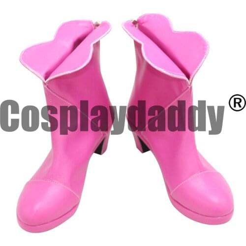 Yes! Pretty Cure Precure 5 L'Ecole des Cinq Lumieres Yumehara Nozomi Cure Dream Transform Ver. Anime Cosplay Shoes Boots X002