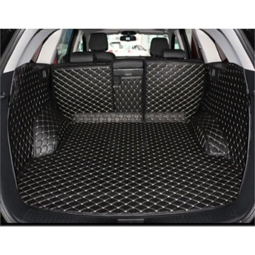 Good quality! Special car trunk mats for KIA Sorento 5 seats 2018-2015 waterproof boot carpets cargo liner mats styling