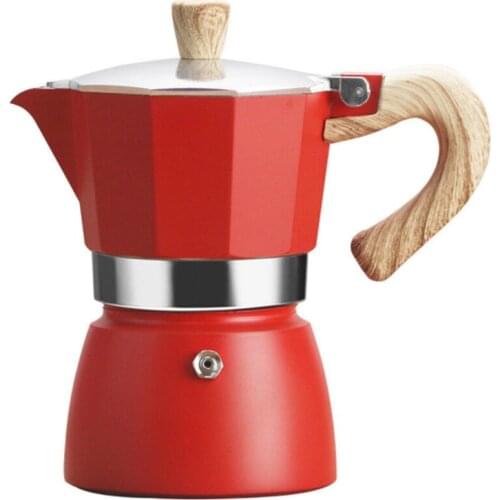 Moka Pot,Stovetop Espresso Maker Cuban Coffee Percolator Machine, Espresso Coffee Maker Brewer Percolator