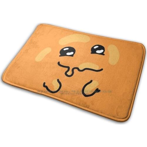 All Over Scp-999 " Orange Blob Tickle Monster " Mat Rug Carpet Anti-Slip Bedroom Entrance Door Mat Scp 999 999 Scp999 Scp