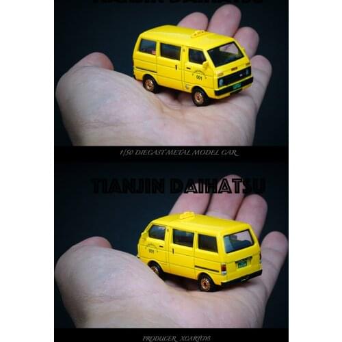 Diecast 1:50 Scale Vehicle Transporter Car Metal Taxi Car Model Mini Alloy Die-cast Toys Collection Gifts Souvenir Display Show