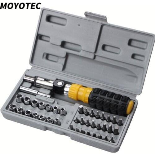MOYOTEC 45 In 1 Multifunctional Screwdriver Set And Socket Set Portable Repair Tool Set Kit Hand Tools Set