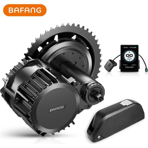 Bafang Motor BBSHD 48V 1000W BBS03 Mid Drive Motor Electric Bicycle ebike Conversion Kit W/ 12Ah Battery Built in Samsung Cells