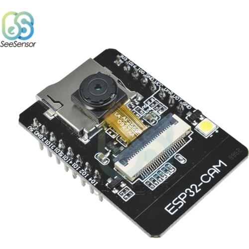 ESP32-CAM ESP32-S WIFI Bluetooth Board OV2640 2MP Wireless Camera Module TF Card Slot Wireless Expansion Module for Arduino