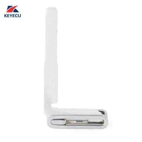 KEYECU Remote Emergency Key Blade Blank Insert Fob Slide In for Volvo S40 S60 S80 XC60