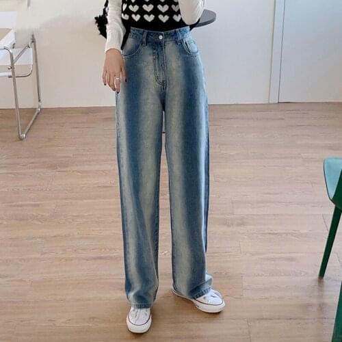 Женские свободные джинсы REALEFT China At AliExpress