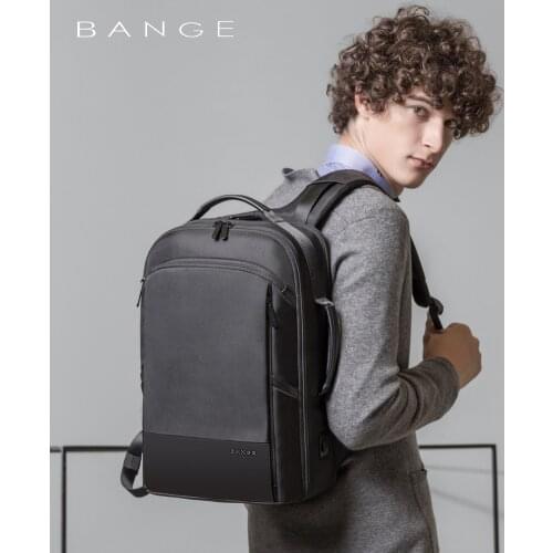Weekend Travel Backpack 15.6 inch Laptop Backpack Men Women Office Work Men Backpack Business Bag USB Charging Unisex Black
