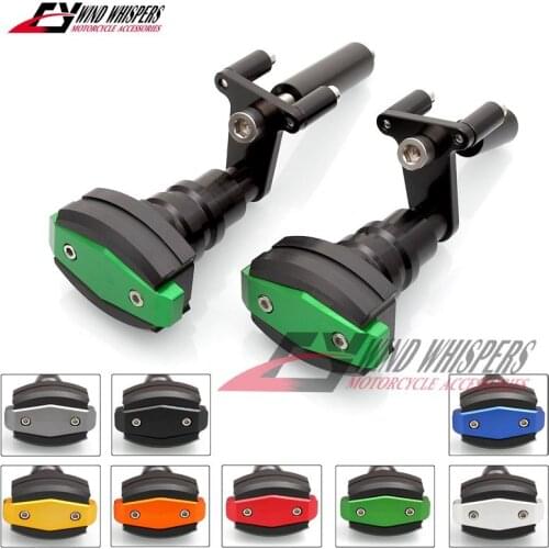 CNC slider frame sliders Engine Protective Guard cover Falling Protection For Kawasaki NINJA400 NINJA 400 2017 2018 2019