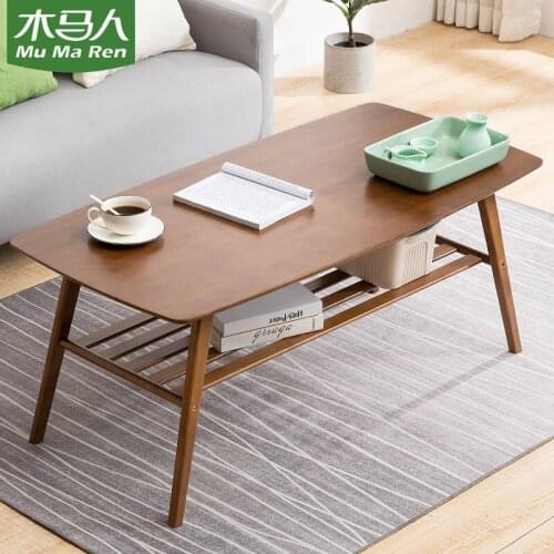 Contemporary Bamboo Table Legs Foldable Natural Finish Bamboo Furniture Small Living Room Folding Table Center Sofa Coffee Table