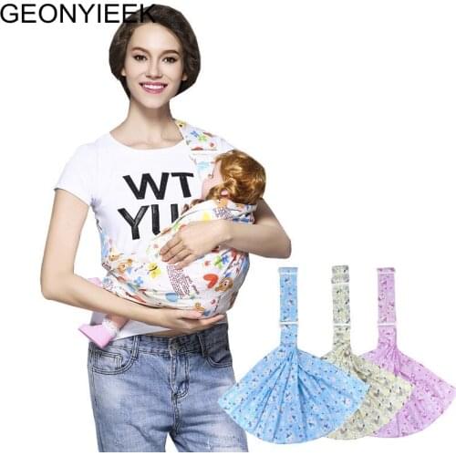 Front Facing Breathable Soft Infant Wrap Activeity Gear Carriers Pouch Newborn Breast Feeding Sling Baby Pouch Carrirt Backpack