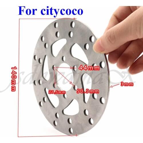 140mm Brake Discs Of Electric Vehicles Disc Brake Discs Hydraulic Disc Brake Discs For Large/small citycoco