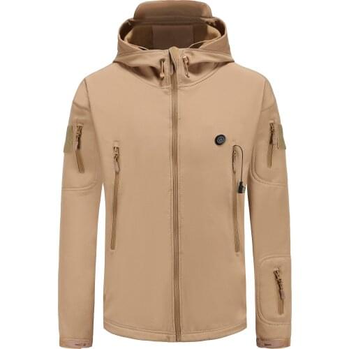 Heated Ski Jacket For Women And Men Metal Firber Heating Tech Snowsuit Electric Skiwear With Power Battery Seven Warming Area