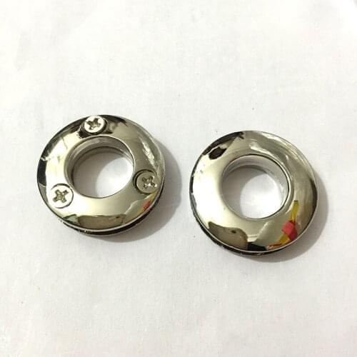 40pcs Large Eyelets Grommet Metal Eyelets polish 27mm inner 15 mm
