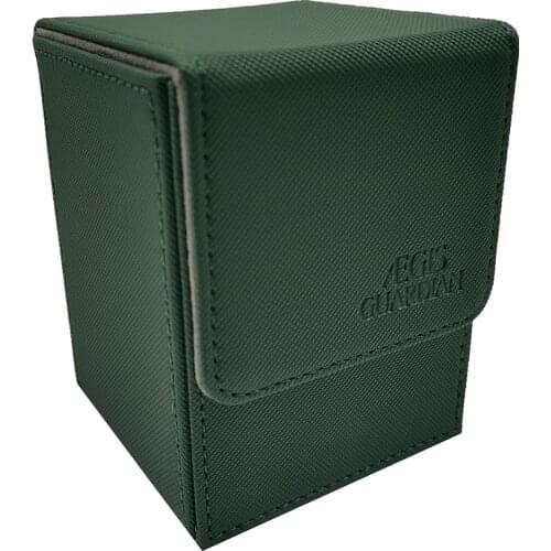 AEGIS GUARDIAN Top-Loading Card Case Deck Box Mtg Pokemon Yugioh TCG Binders: Green 90