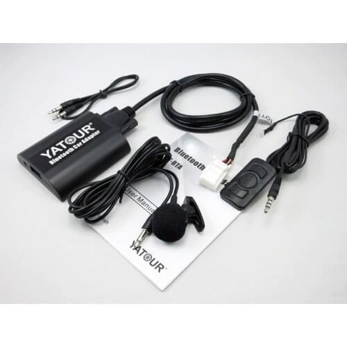 Yatour BTA Bluetooth MP3 interface for Lexus Toyota Camry Corolla Highlander RAV4 Vitz Avensis Small 6+6 plug 2003-2013 Car A2DP