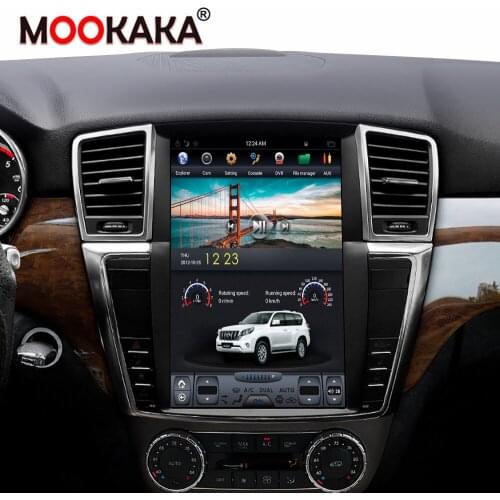 Android 9.0 4G+64GB PX6 Tesla Style Car GPS Navi For Mercedes Benz ML W164 W300 ML350 ML45 GL Multimedia Player Stereo Head Unit