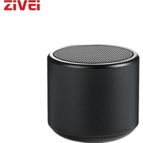 ZIVEI Bluetoot Speaker with HiFi 3W Audio, Tiny but Huge Sound with Bass Boom, Metal Pairable Portable Speakers for On the Go