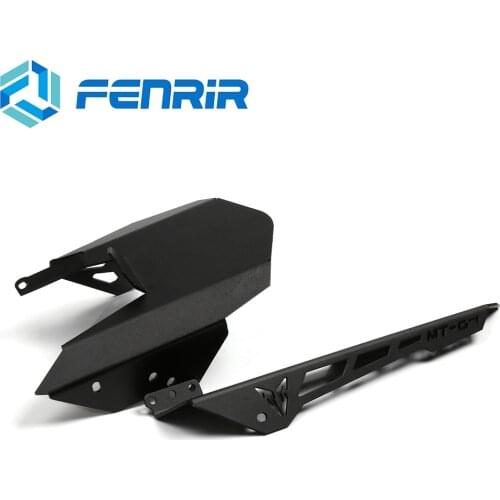 FENRIR Motorcycle Rear Tire Hugger Fender Mudguard Chain Guard Cover For Yamaha MT07 2013-2017