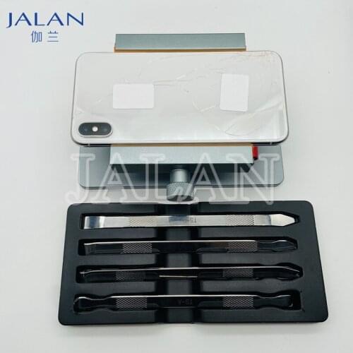 Phone holder for back glass battery camera repair no damage housing for ip 12 repair
