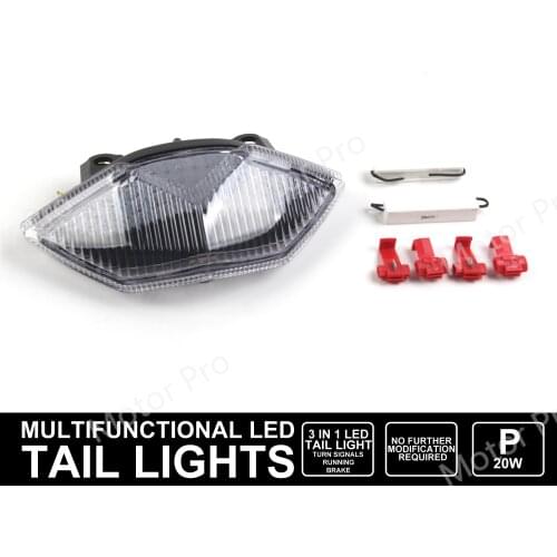 Taillight For Kawasaki Z1000 2011 2012 Ninja 1000R LED Turn Signals Brake Tail Light LED Motorcycle Replacement Parts 1000 R