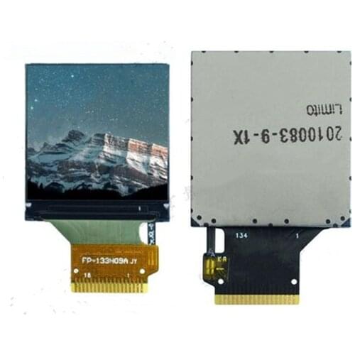 IPS 1.3 inch 18PIN 65K HD TFT LCD Color Screen ST7789V Drive IC 240(RGB)*240 MCU 8Bit Interface 3.3V