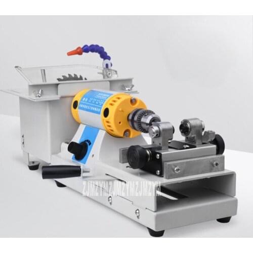 Multifunctional Bench Grinder Jade Cutting / Drilling / Grinding / Engraving / Bead Polishing / Wax Table Grinder 110/220V 750W