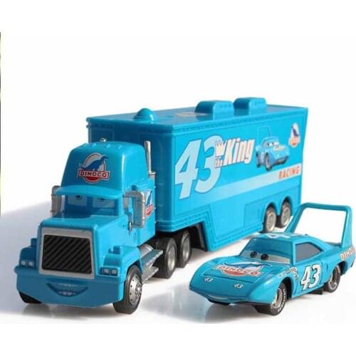 Disney Pixar 2 3 Car Model Lightning Mcqueen Jackson Storm Uncle Mike Truck Alloy Toy Collection Of Ornaments Children Toy Gift