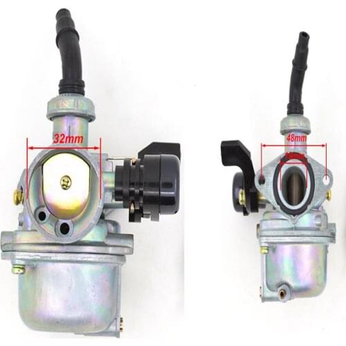 A575 TH90 Motorcycle Carburetor PZ19 19mm For TH90 Hand Choke 70-110cc JH90 ATV And Dirt Bike