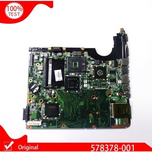 Original 578378-001 fit for HP DV6 DV6-1000 PM45 DDR3 laptop motherboard DAUT3MB28C0 DAUT3MB28C1