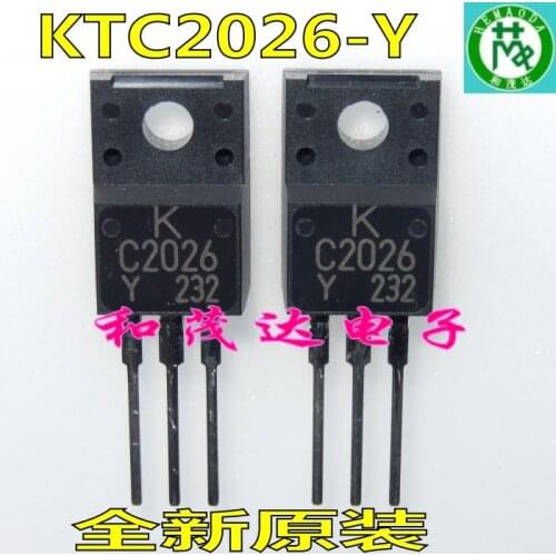 Original New / 2PCS / C2026 KTC2026-Y TO-220F 2SC2026 TO220F