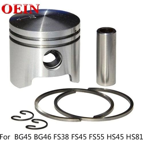 FS 38 45 55 HS 81 86 BG 45 46 55 Piston Kit FS38 FS45 FS55 BG45 BG46 BG55 BG65 BG85 HS81 HS86 BT45 FC55 HS45 KM55 SH55 SH85 34mm