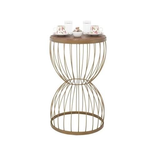 Modern lux Venezia Tumbled-walnut Coffee table coffe table